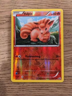 Vulpix pokemon card