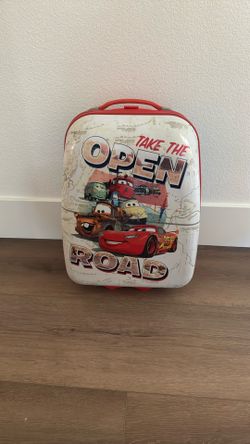Kids Rolling Suitcase Disney Cars