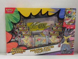 Mega Lucario EX Poster Box - Ascended Hero