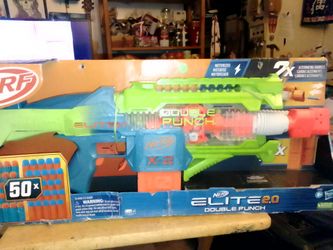 I Have One Only Brand New NERF ELITE 2.0 Double Punch 8+