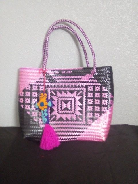 Tote Bag With Cross Charm