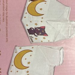 Sailor Moon crystal glass milk carton