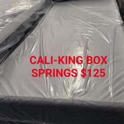 Cali-King Box Springs ONLY 