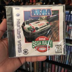 Sega Saturn Sealed Game Mint Condition 