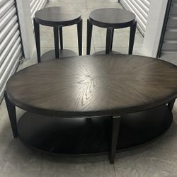 Coffee Table And End Tables