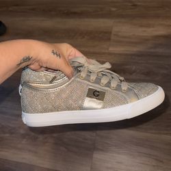 G by Guess Gold Sneakers Size 7