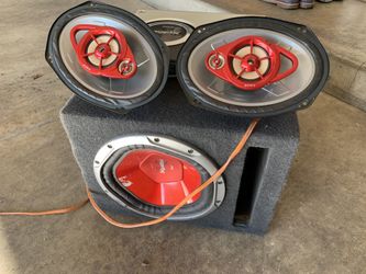 Sony Xplod Subwoofer +Amp & Speakers