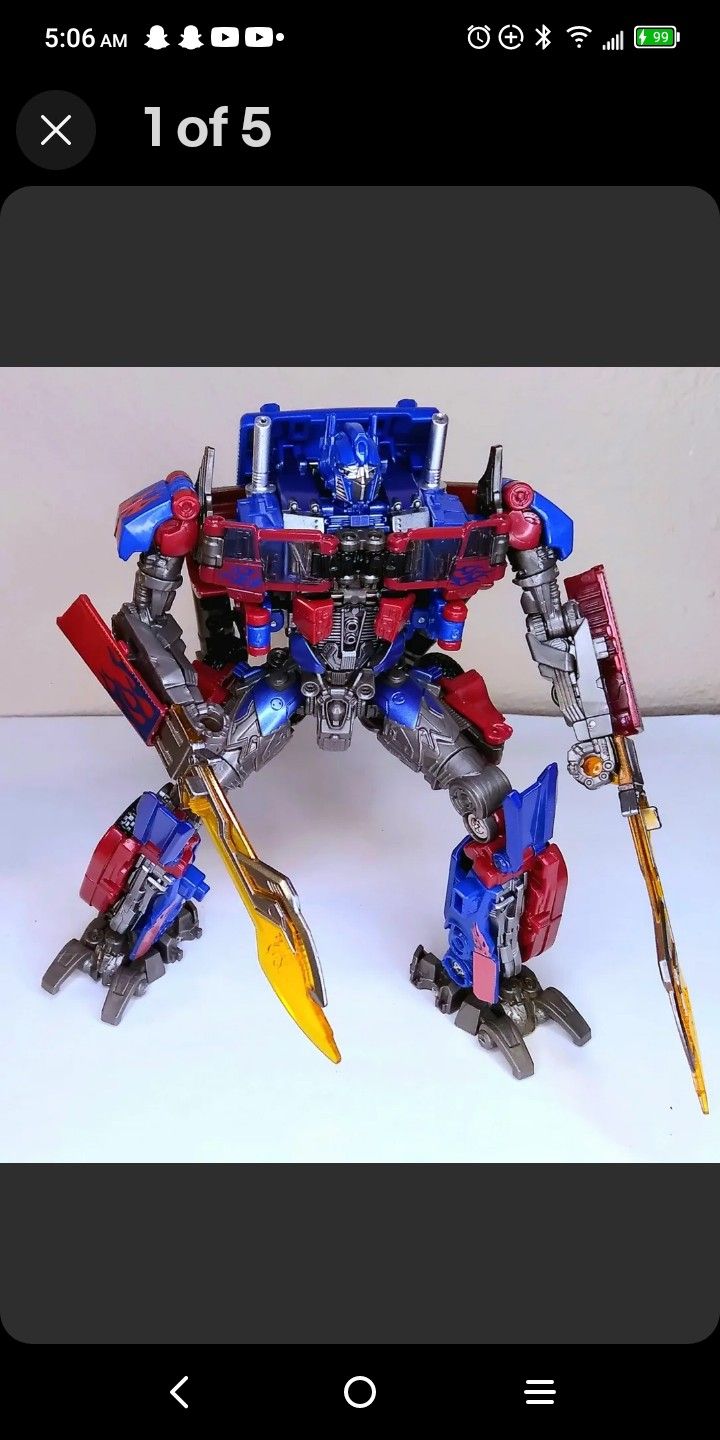 Optimus Prime "Dark Of The Moon" Figure By Baiwei
