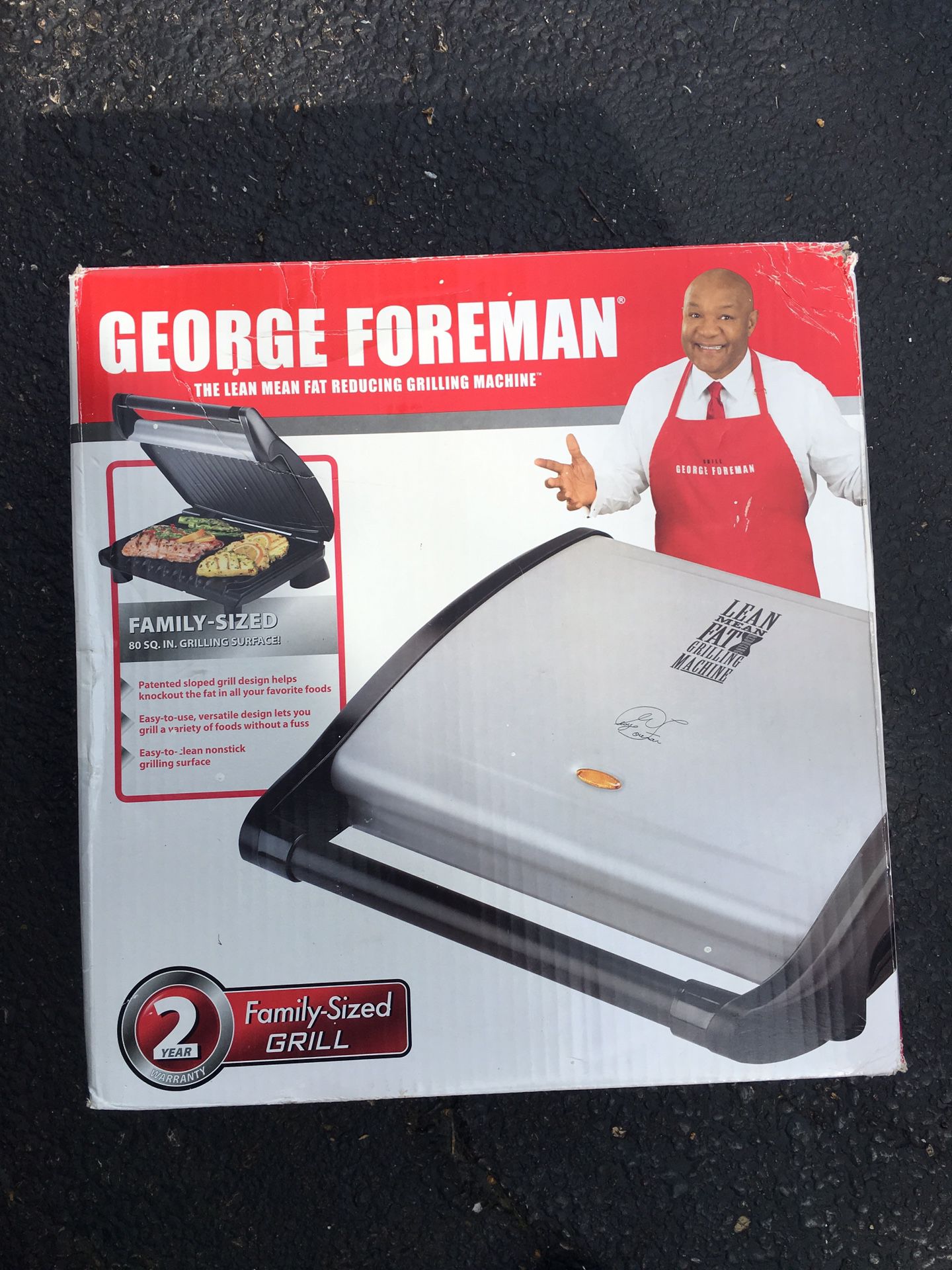 George Forman Portable Grill