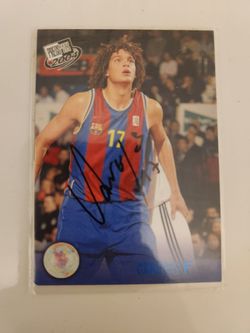 2004 Basketball Card Signed FC Barcelona #17