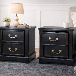 Refinished Nightstands Set Of 2 