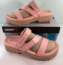 NEW GERRY Women's Choclo Strappy Sandals - Pink