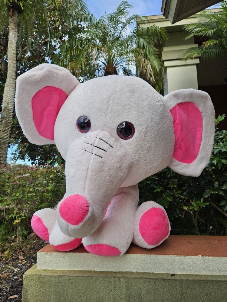 Giant Elephant Plushie