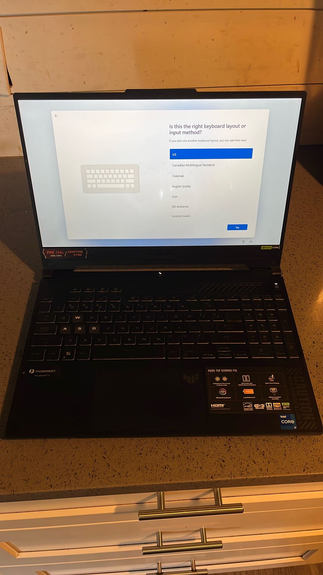 ASUS TUF Gaming F15