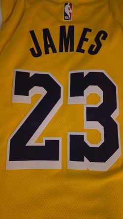 LeBron James laker jersey