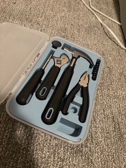 IKEA TRIXIG 15-Piece Home Tool Set – Complete with Case