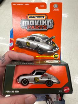 Match Box Moving Parts Porsche 356A Super Chase