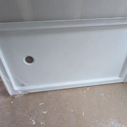 Dream line Shower Base 60x32 Left Drain