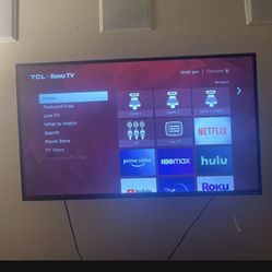50inch Roku TV with Wall Mount 