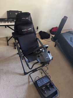 Logitech G29 Wheel, with GTRacing Rig