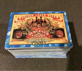 Coors Beer Trading Cards Set