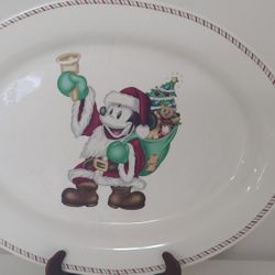 LARGE DISNEY XMAS PLATTER