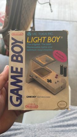 Vic Tokai Light Boy Game Boy Accessory Boxed