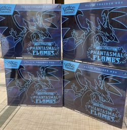 Pokemon Phantasmal Flames Elite Trainer Box Etb Mega Evolution Charizard