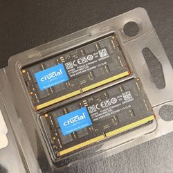 DDR5 32GB SODIMM RAM (2x 16gb sticks) 5600