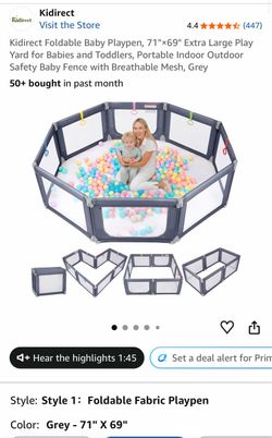 Foldable playpen