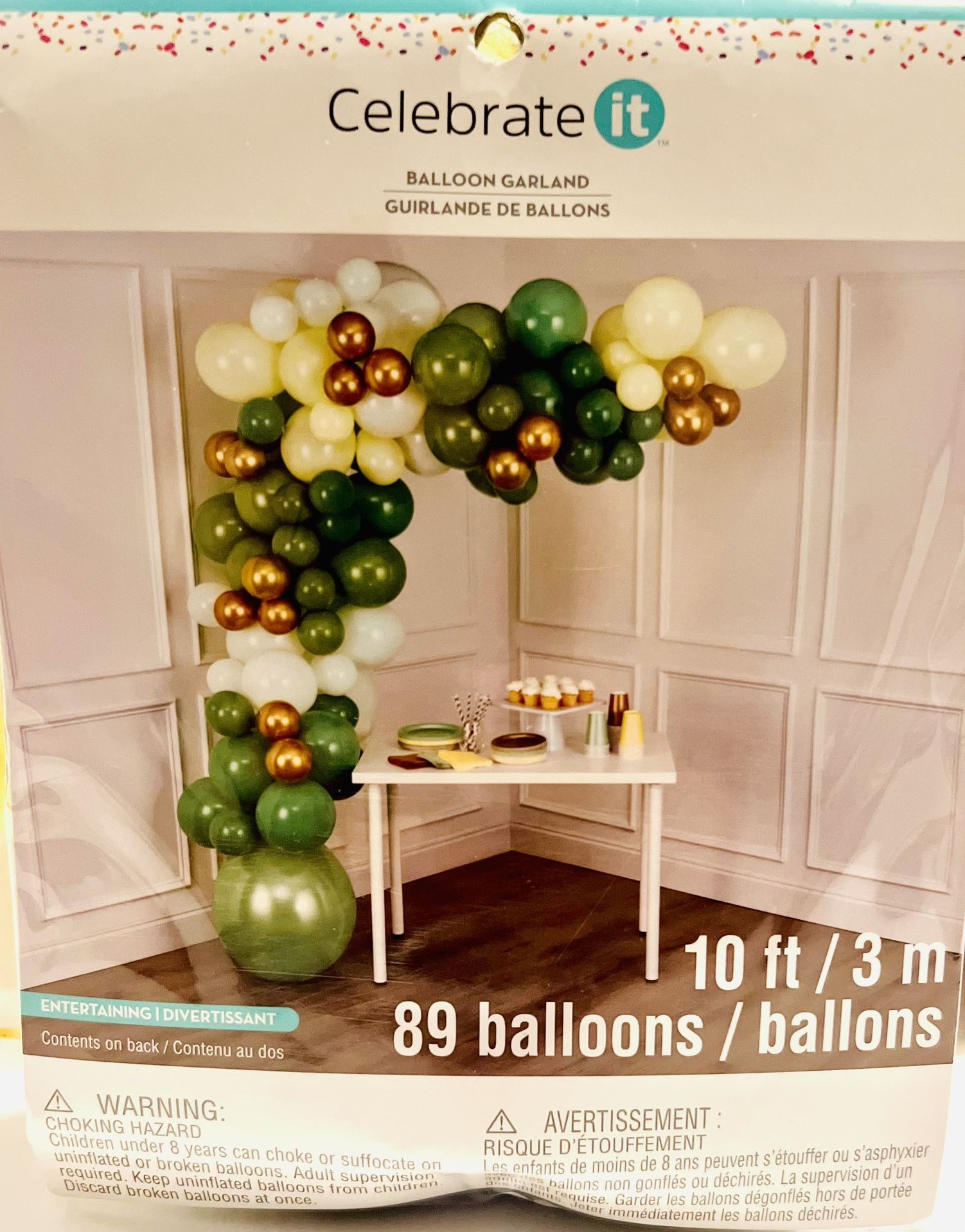 Celebrate It 10ft 89 Foil Balloon Garland Kit!