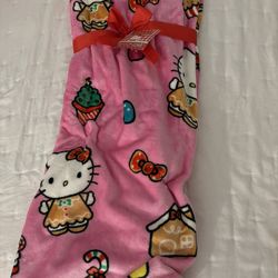 Hello Kitty Christmas Edition Throw Blanket