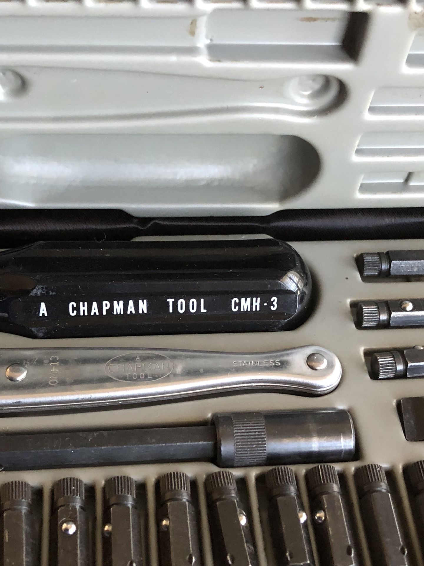 Vintage CHAPMAN MFG.CO. Tool Kit No.6320 Mini Ratchet Screwdriver Bit