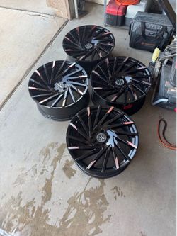 20” wheels in good condition