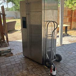 Large Double Door Fridge In Working Condition