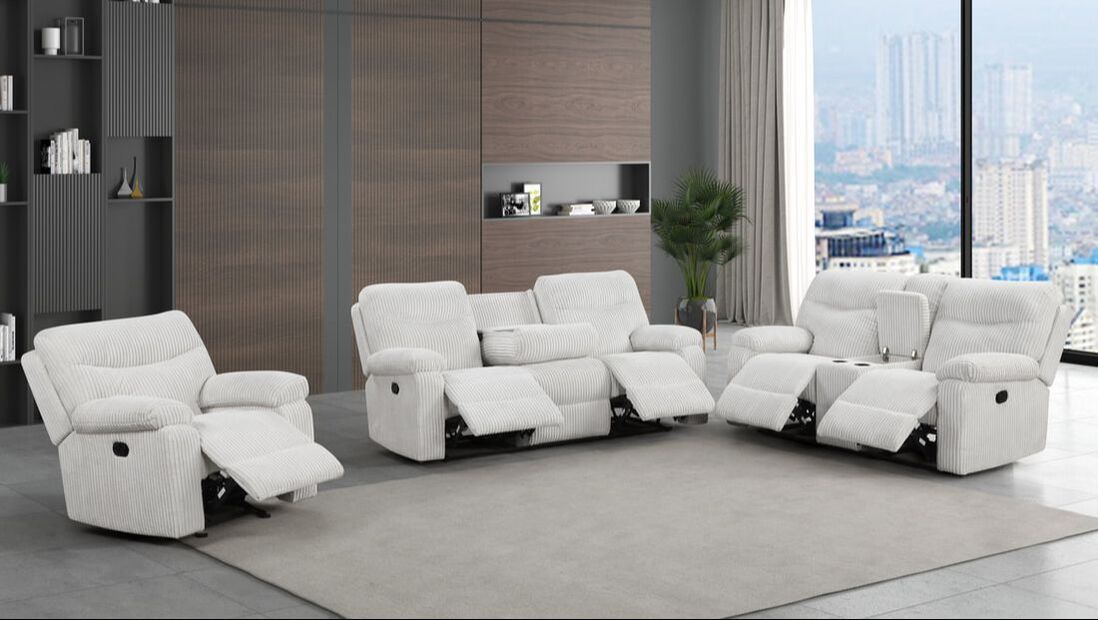 Brand New 3 Piece Reclining Set,All Products : American Fashion Style Bags On Sale