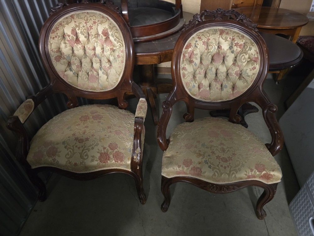 Antique Parlor Chairs
