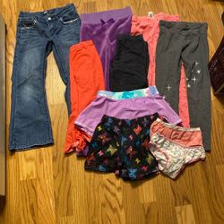 Girl Clothes Size 6, 10 Pcs