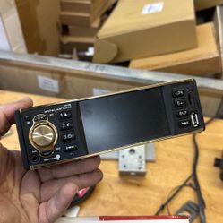 Audio Head Unit With Display And Navi 