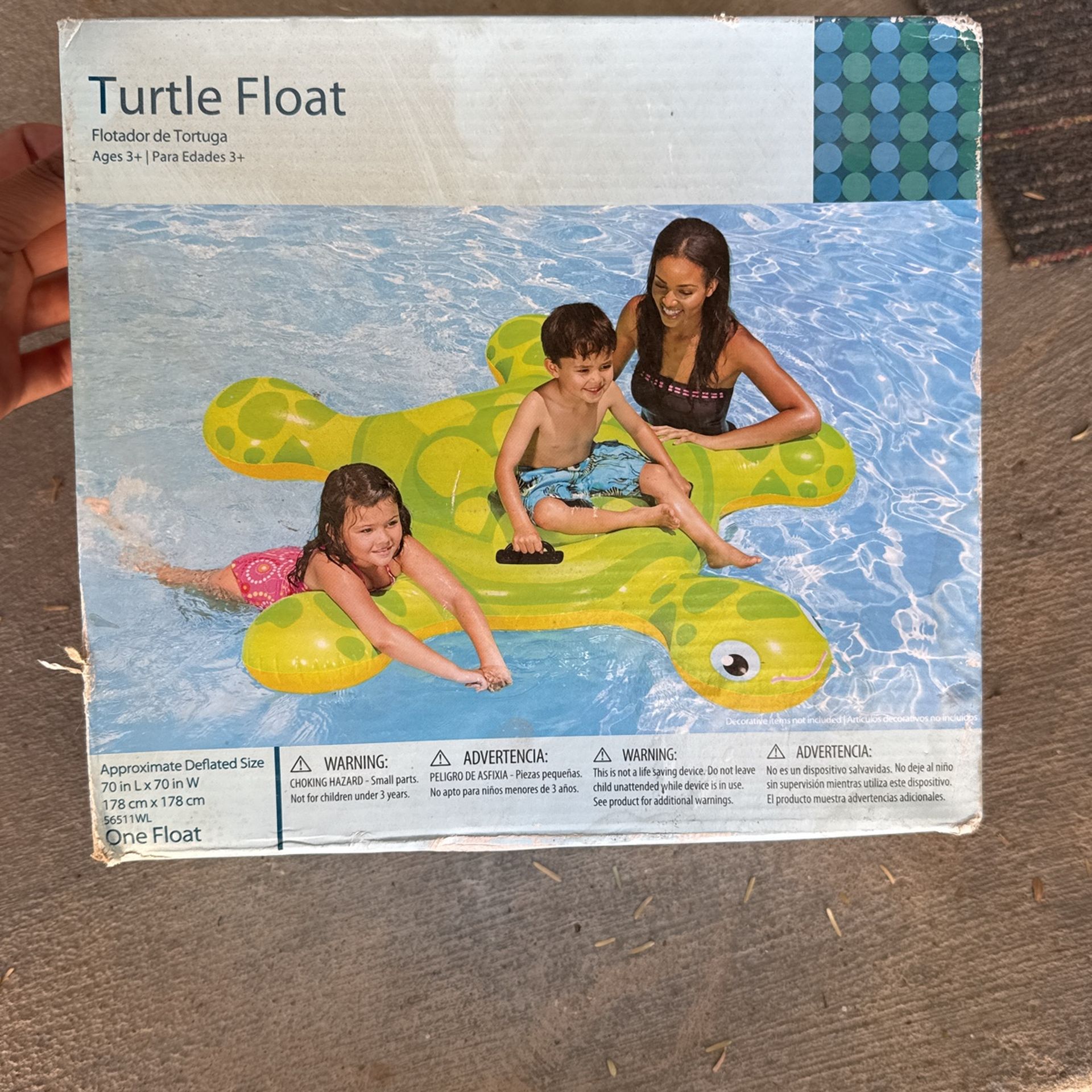 Turtle Float 3+ Tortuga 