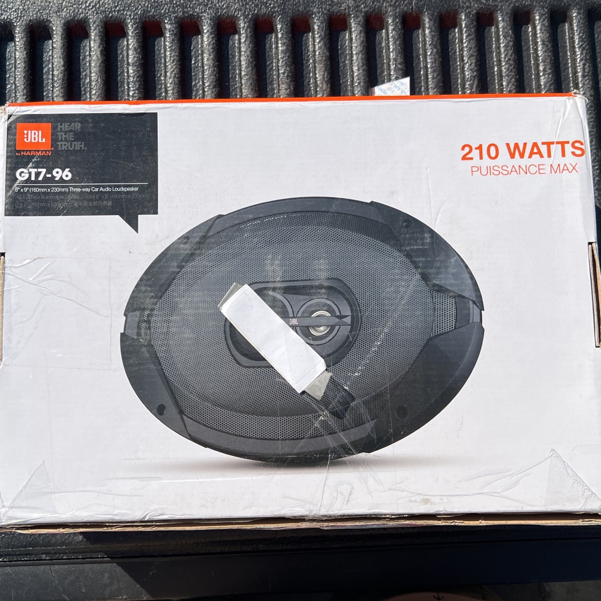 JBL GT7-96 Speaker - 70 W RMS - 210 W PMPO - 3-way - 2 Pack (gt796)