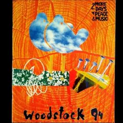 (6 photos) Original oversized Woodstock 94 Official Festival BOOK