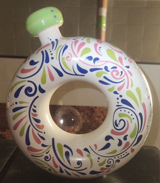 Tequila Ceramic Gold EMPTY Bottle