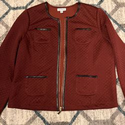 Susan Graver Women Blazer 