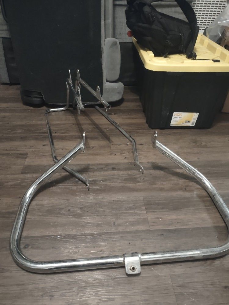 Harley Crash Bar And Saddle Bag Crash Bar 