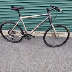 Cannondale Mountain Bike With Road Tires 