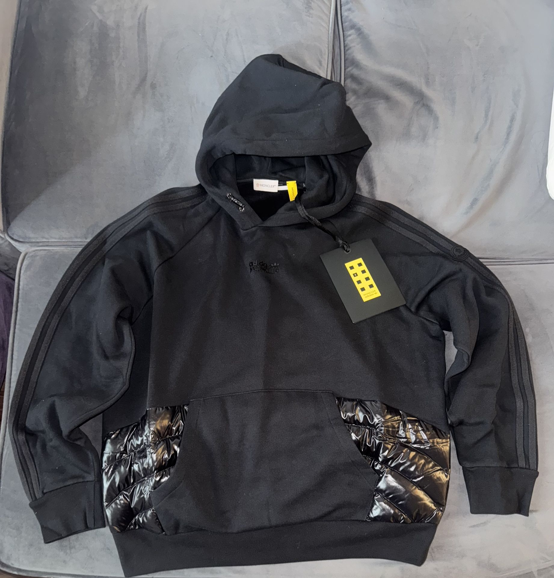 Moncler x Adidas Originals Fleece Hoodie Men’s Size L