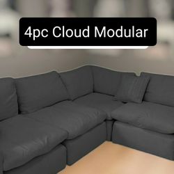 Cloud Modular Sectional Couch Sofa 