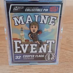Dallas Mavericks Cooper Flag Collectible Pin