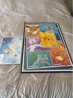Pokemon Center Posters Original Vintage